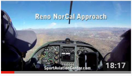 Flying Into Reno KRNO Class C Airspace With Paul Hamilton