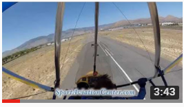 Trike Nasty Air Landing Paul Hamilton After Lake Tahoe Flight