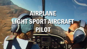SACTV AIRPLANE LIGHT SPORT AIRCRAFT PILOT